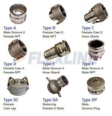 CAM LOCKS AND INDUSTRIAL HOSE FITTINGS